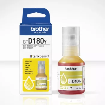 Brother BTD180Y Gelb Original Tintenflasche
