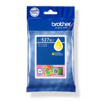 Brother Original LC527XLY Hochleistungs-Tintenpatrone – Gelb