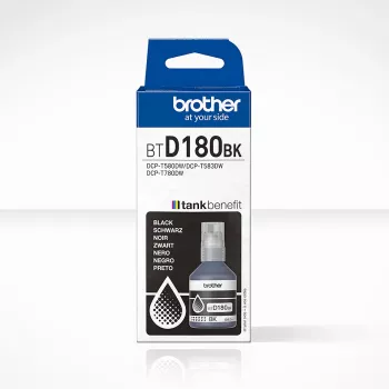 Brother BTD180BK Schwarz Original Tintenflasche
