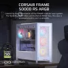 CORSAIR PC-Gehäuse - Frame 5000D RS ARGB High-Airflow Mid-Tower - Weiß