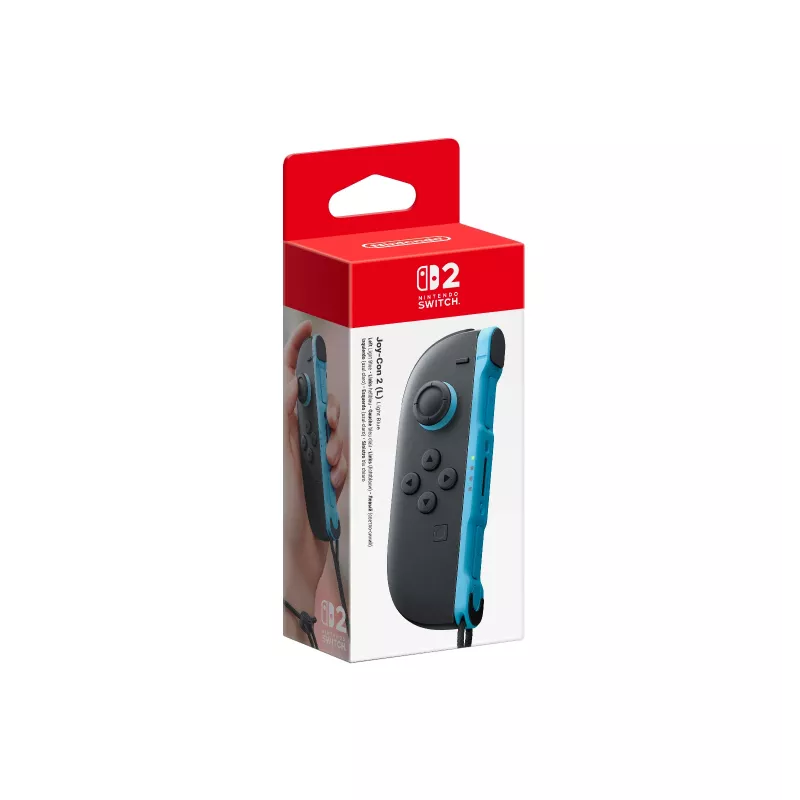 Nintendo Joy-Con™ 2 (L) Hellblau, Joystick, Nintendo Switch 2, Aufnahmetaste, D-Pad, Analog/Digital, Kabellos, Bluetooth