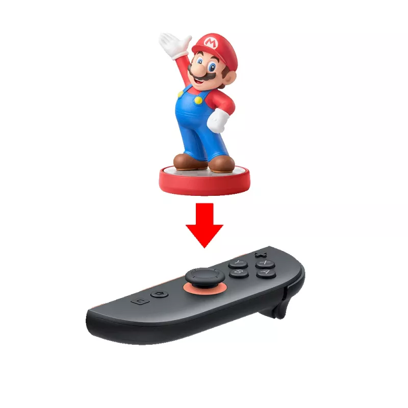 Nintendo Joy-Con 2 (R) Hellrot, Joystick, Nintendo Switch 2, Home-Taste, Analog / Digital, Kabellos, Bluetooth