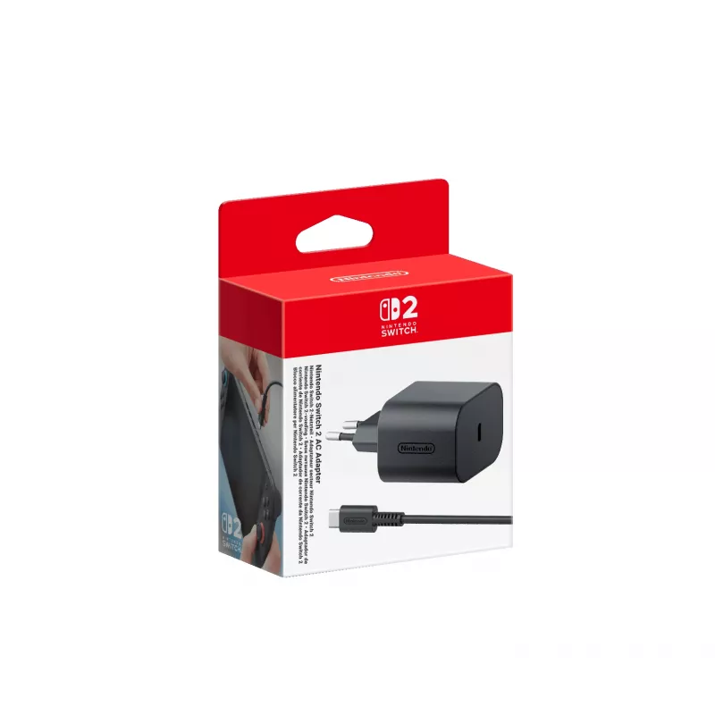Nintendo Switch 2 AC Adapter, Innenbereich, AC, 20 V, 1.5 m, Schwarz