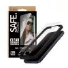 PanzerGlass SAFE. by Displayschutzfolie für iPhone 17 Pro Max — Ultra-Wide Fit, gehärtetes Glas, Trockeninstallation, 1 Stück