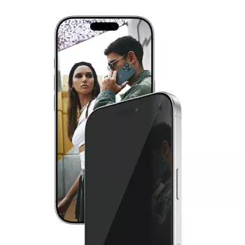PanzerGlass SAFE. by ® 2-Way Privacy Screen Protector iPhone 17 | iPhone 16 Pro | Ultra-Wide Fit mit EasyAligner