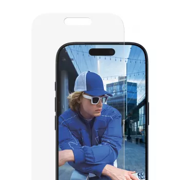PanzerGlass iPhone 17 Pro Classic Fit EasyAligner Displayschutzfolie, kratzfest, stoßfest