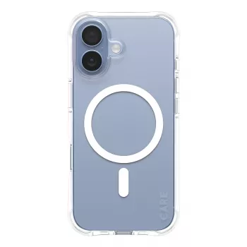 Cover PanzerGlass CARE by Fashionable Case Samba Transparent w. White MagSafe iPhone 17