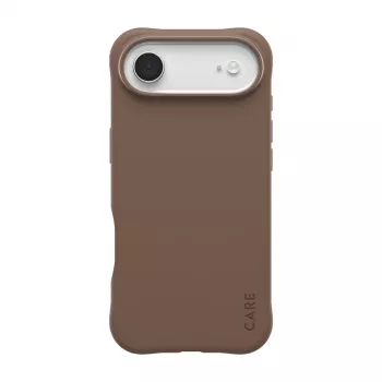 Cover PanzerGlass CARE by Fashionable Case Samba Espresso mit MagSafe iPhone 17 Air