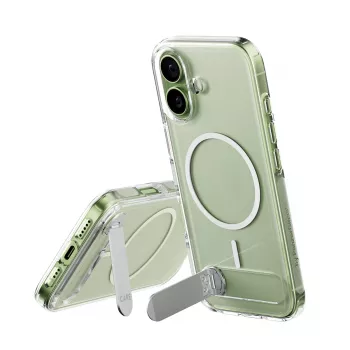 PanzerGlass CARE by Feature Hülle, transparent, mit Kickstand & MagSafe, iPhone 17