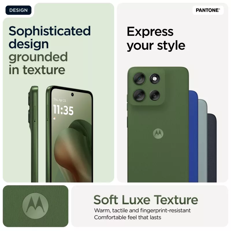 Motorola moto g56 5G 17,1 cm (6,72 Zoll) Hybrid Dual SIM Android 15 USB Typ-C 8 GB 256 GB 5200 mAh Grün