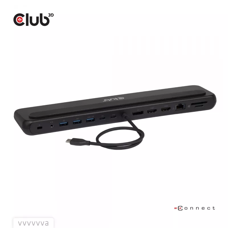 Dockingstation club 3d CSV-2541 USB-C mit HDMI- und DisplayPort-Ausgängen