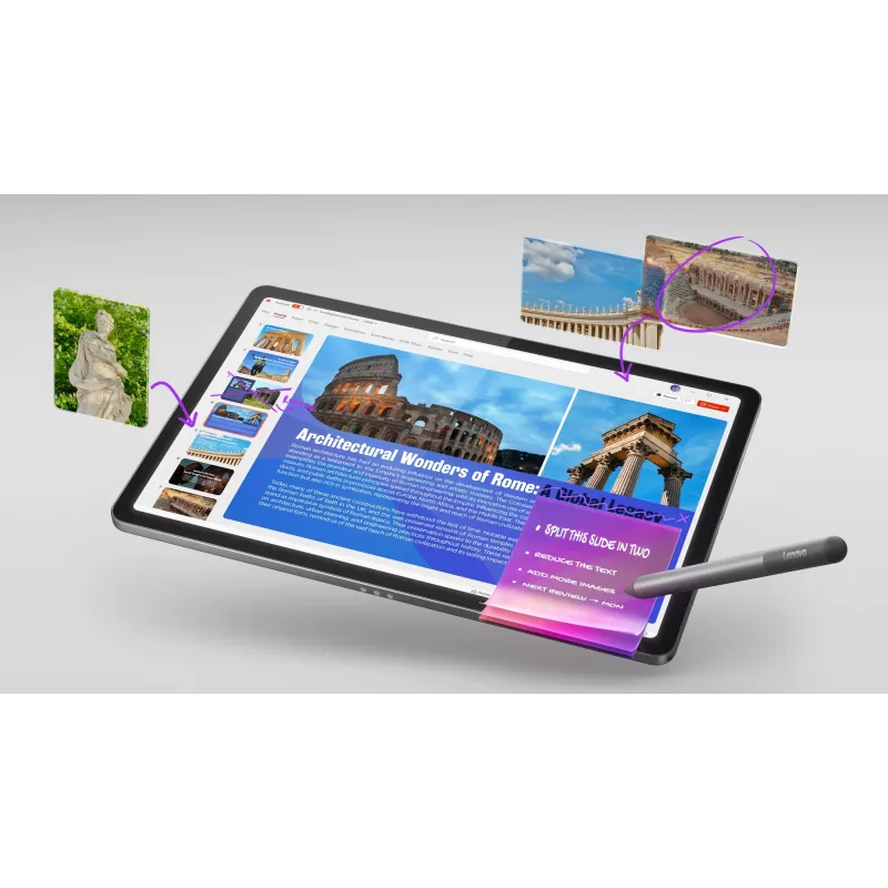 Lenovo Idea Tab Mediatek 128 GB 27,9 cm (11 Zoll) 8 GB Wi-Fi 5 (802.11ac) Android 15 Grau