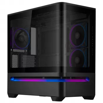 ASUS PRIME AP202 ARGB Midi Tower Schwarz