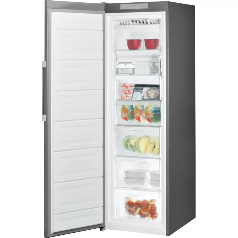 Whirlpool UW8 F2Y XBI F 2 Gefrierschrank Standgerät 263 L Edelstahl