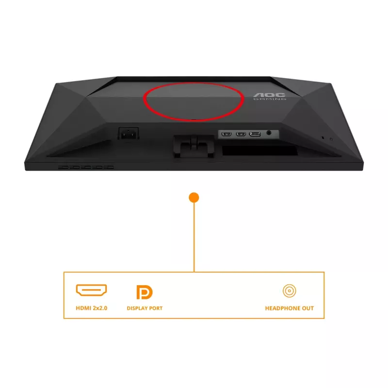 AOC G4 25G4SRE Computer-Monitor 62,2 cm (24,5 Zoll) 1920 x 1080 Pixel Full HD LED Schwarz, Rot