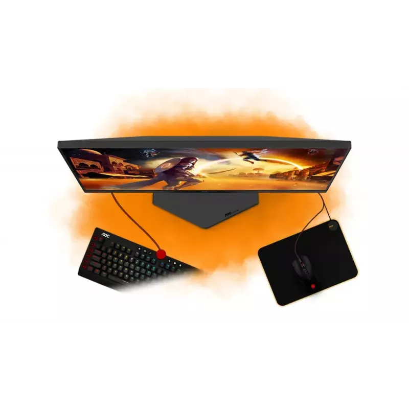 AOC G4 25G4SRE Computer-Monitor 62,2 cm (24,5 Zoll) 1920 x 1080 Pixel Full HD LED Schwarz, Rot