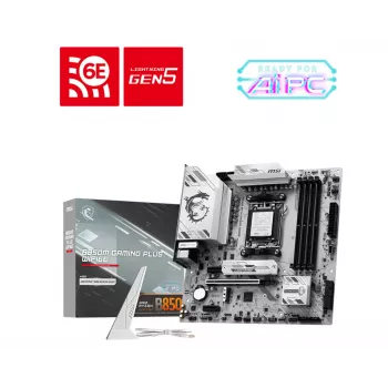 MSI B850M GAMING PLUS WIFI6E Mainboard AMD B850 Sockel AM5 micro ATX