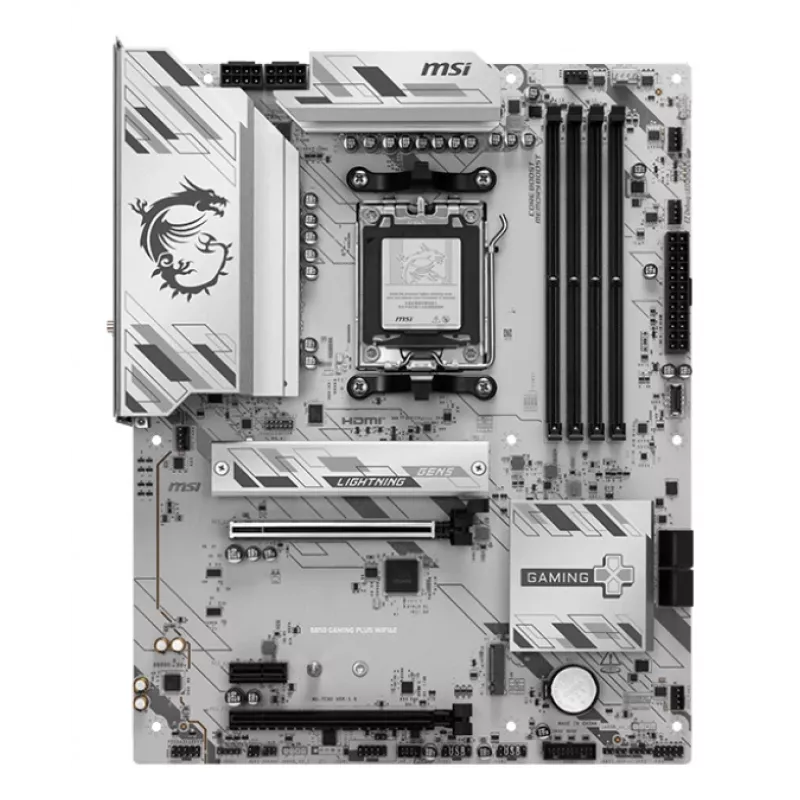 MSI B850 GAMING PLUS WIFI6E Mainboard AMD B850 Sockel AM5 ATX