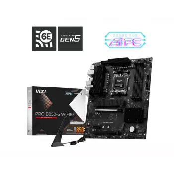 MSI PRO B850-S WIFI6E Mainboard AMD B850 Sockel AM5 ATX