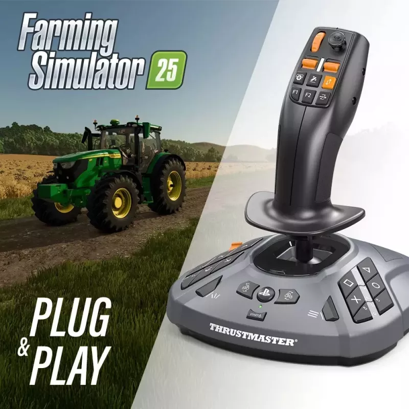 Thrustmaster SimTask FarmStick Schwarz Flightstick Analog / Digital PC, PlayStation 5
