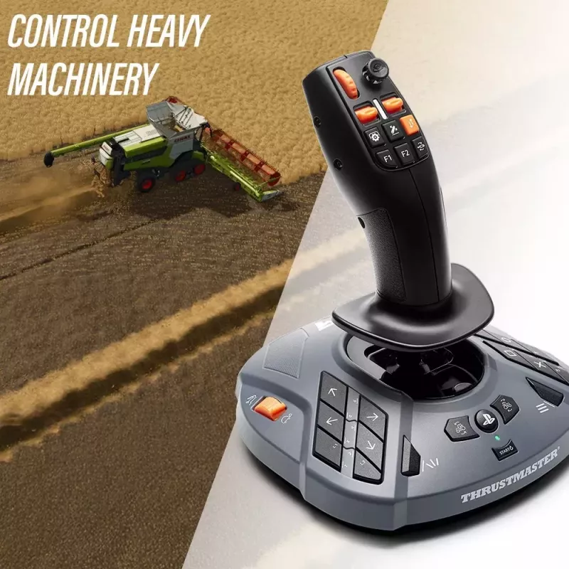 Thrustmaster SimTask FarmStick Schwarz Flightstick Analog / Digital PC, PlayStation 5