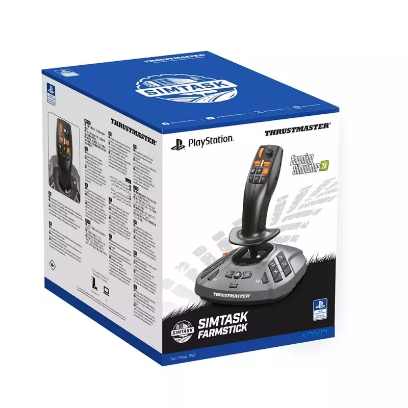 Thrustmaster SimTask FarmStick Schwarz Flightstick Analog / Digital PC, PlayStation 5