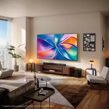Hisense 43E7Q 109,2 cm (43 Zoll) 4K Ultra HD Smart TV Wi-Fi Schwarz