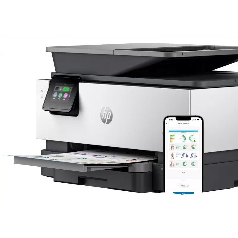 HP OfficeJet Pro 9120e kabelloser All-in-One-Farbdrucker, Instant Ink; beidseitiger Druck