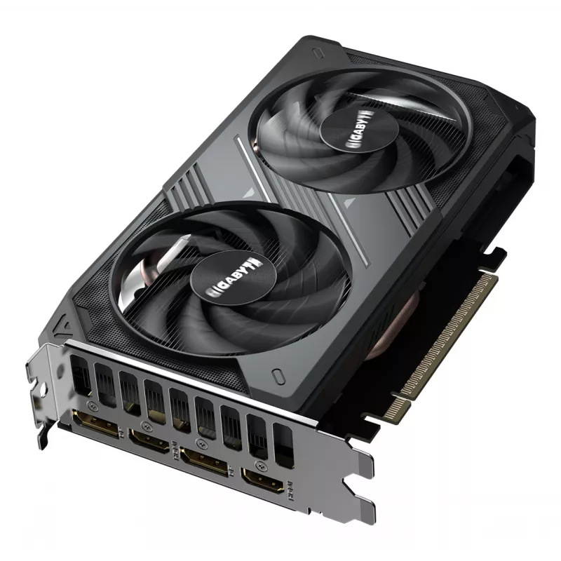 GIGABYTE GeForce RTX 5050 WINDFORCE OC 8G Grafikkarte - 8GB GDDR6, 128bit, PCI-E 5.0, 2587MHz Kerntakt, 2 x DP, 2 x HDMI, NVIDIA DLSS 4, GV-N5050WF2OC-8GD
