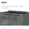 CLUB3D CSV-2553 Schnittstellen-Hub USB Type-C 5000 Mbit/s Schwarz