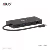 CLUB3D 9-1 Dual HDMI™ USB-C® Hub PD3.0 100W