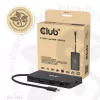 CLUB3D 9-1 Dual HDMI™ USB-C® Hub PD3.0 100W