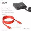 CLUB3D USB-C® bidirektionaler Video- + Daten- + PD-Umschalter, USB Type-C, 2x DisplayPort, 7680 x 4320 Pixel, Schwarz, 8K Ultra HD, 120 Hz