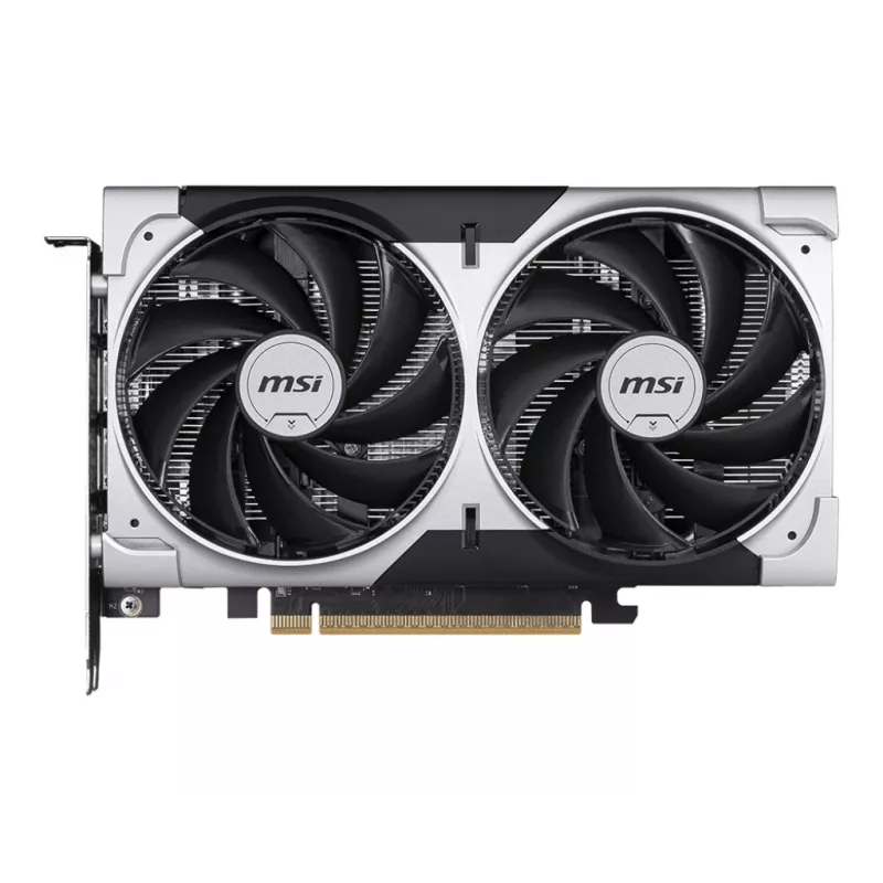 Grafikkarte MSI GeForce RTX 5050 8 GB GDDR6, PCIe 5.0, 2560 CUDA, 2602 MHz Boost, 128-Bit, 3x DP 2.1b + 1x HDMI 2.1b, 130 W, 2 Lüfter