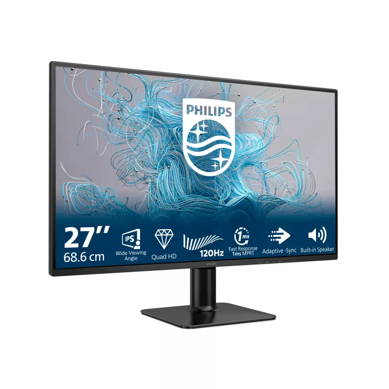 Philips 2000 series 27E2N2500/00 Computer Monitor 68,6 cm (27 Zoll) 2560 x 1440 Pixel Quad HD LCD Schwarz