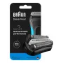 Scherkopf für BRAUN Series 3 Modell 735797 — 1 Ersatzkopf, schwarz Edelstahl