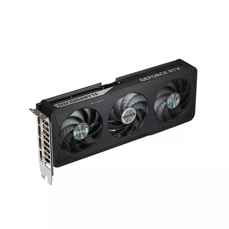 GIGABYTE GeForce RTX 5060 Ti EAGLE MAX OC 16G Grafikkarte - 16 GB GDDR7, 128 Bit, PCI-E 5.0, 2617 MHz Kerntakt, 3 x DP, 1 x HDMI, NVIDIA DLSS 4, GV-N506TEAGLEMAX OC-16GD