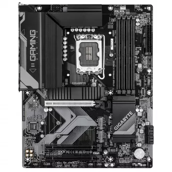 GIGABYTE B760 GAMING X GEN5 Mainboard - Unterstützt Intel Core CPUs der 14. Gen., 8+1+1 Phasen VRM, bis zu 5600MHz DDR5, 3xPCIe 4.0 M.2, 2.5 GbE LAN, USB 3.2 Gen 2
