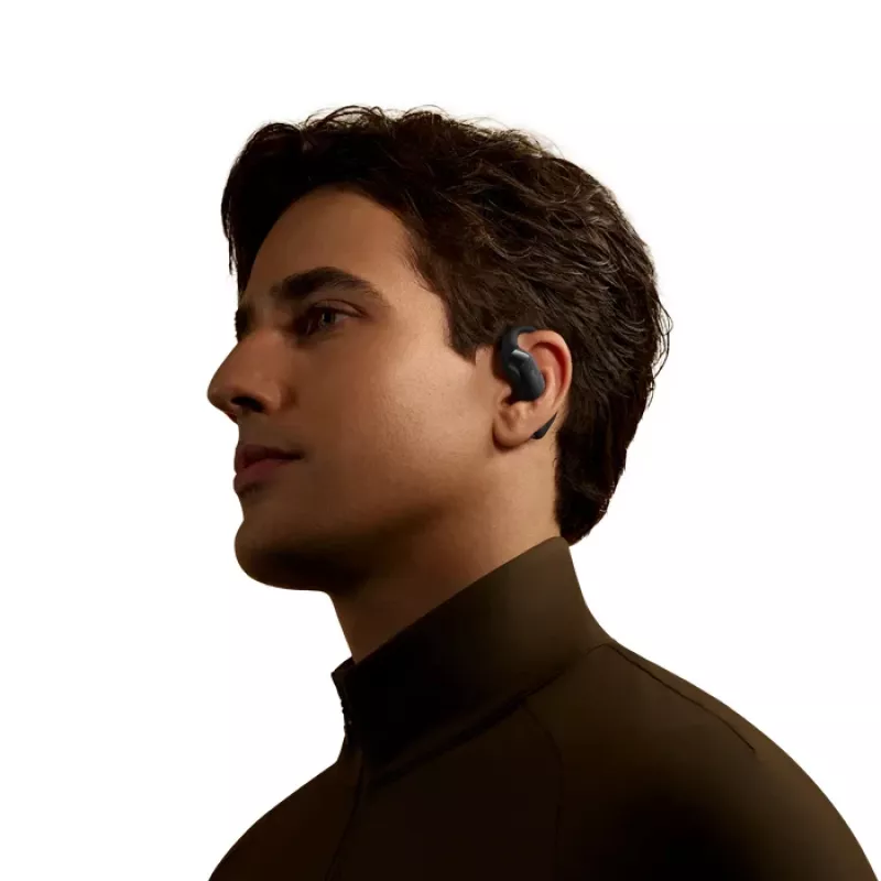 SHOKZ OpenFit 2+ Kopfhörer Kabellos Ohrbügel, Im-Ohr Anrufe/Musik Bluetooth Schwarz