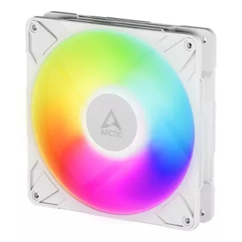 ARCTIC P14 Pro A-RGB (White) 140 mm A-RGB-PWM-Lüfter mit Kabel-Splitter