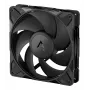 ARCTIC P14 Pro PST 140 mm PWM-Lüfter mit Kabel-Splitter, Lüfter, 14 cm, 400 U/min, 2500 U/min, 186 m³/h, Schwarz