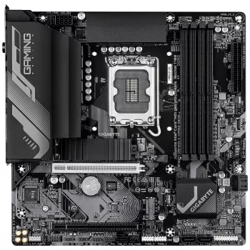 GIGABYTE B760M GAMING X WIFI6E GEN5 Micro ATX Motherboard, LGA1700, B760, DDR5 bis 5600MHz, 4 DIMM, 2x PCIe 4.0 M.2, Wi‑Fi 6E, 2.5GbE