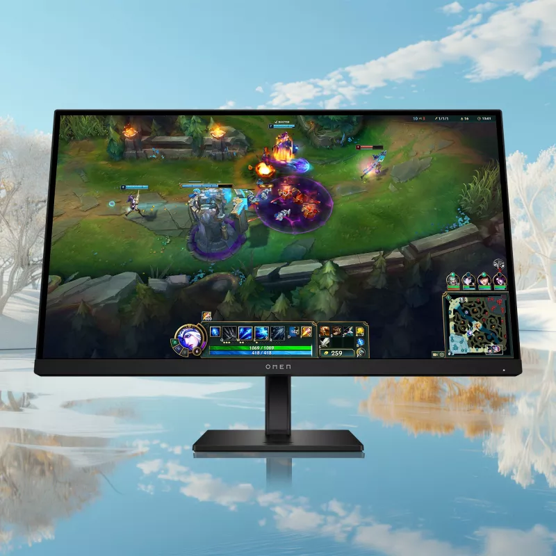 HP OMEN AV4K1E9#ABB Computer-Monitor 68,6 cm (27 Zoll) 1920 x 1080 Pixel Full HD LCD Schwarz