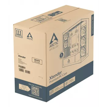 ARCTIC Xtender (Weiß) Premium E-ATX PC-Gehäuse