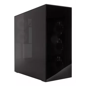 ARCTIC Xtender (Schwarz) Premium E-ATX PC-Gehäuse, Midi-Tower, PC, Schwarz, EATX, Metall, Tempered Glass, Gaming