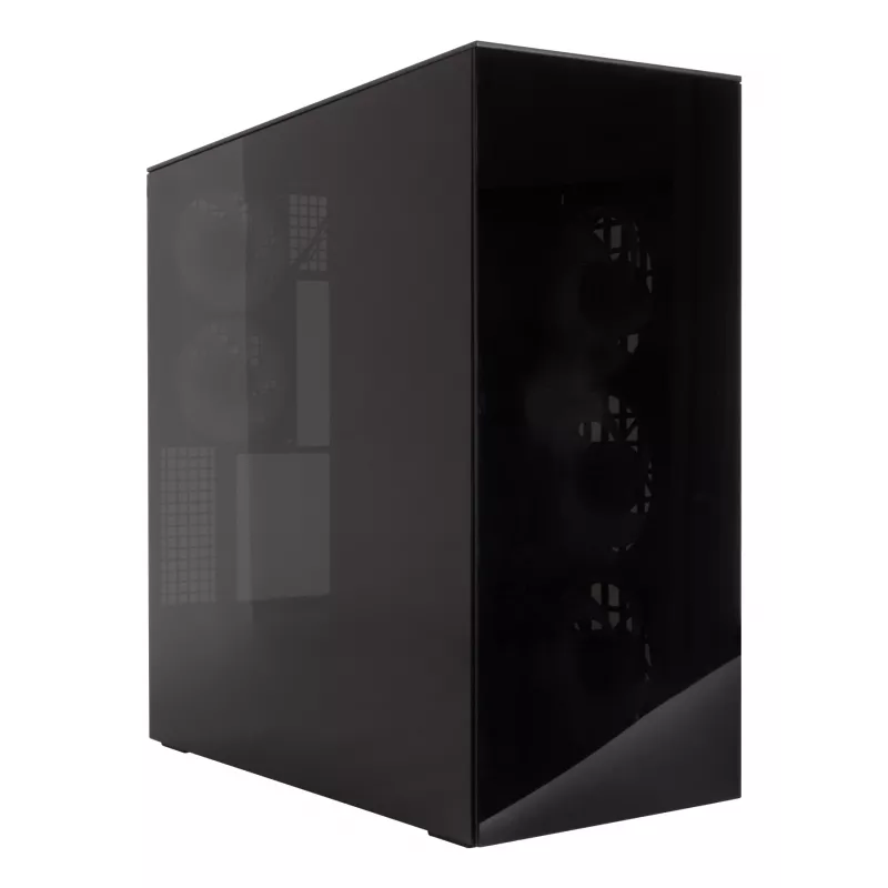 ARCTIC Xtender (Schwarz) Premium E-ATX PC-Gehäuse, Midi-Tower, PC, Schwarz, EATX, Metall, Tempered Glass, Gaming