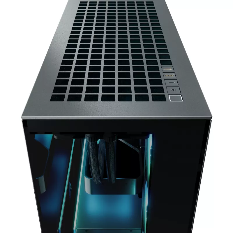 ARCTIC Xtender (Schwarz) Premium E-ATX PC-Gehäuse, Midi-Tower, PC, Schwarz, EATX, Metall, Tempered Glass, Gaming