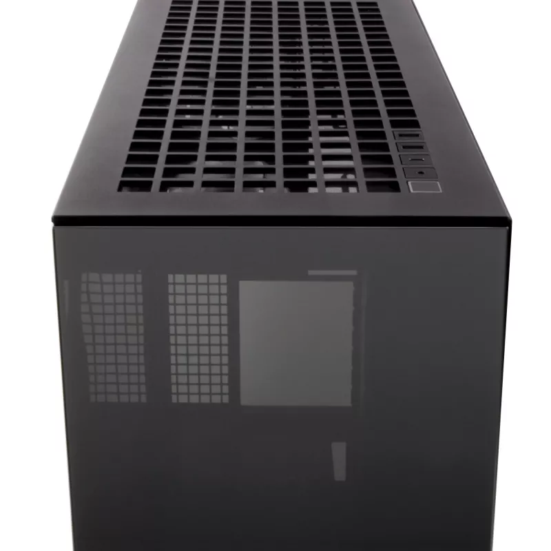 ARCTIC Xtender (Schwarz) Premium E-ATX PC-Gehäuse, Midi-Tower, PC, Schwarz, EATX, Metall, Tempered Glass, Gaming
