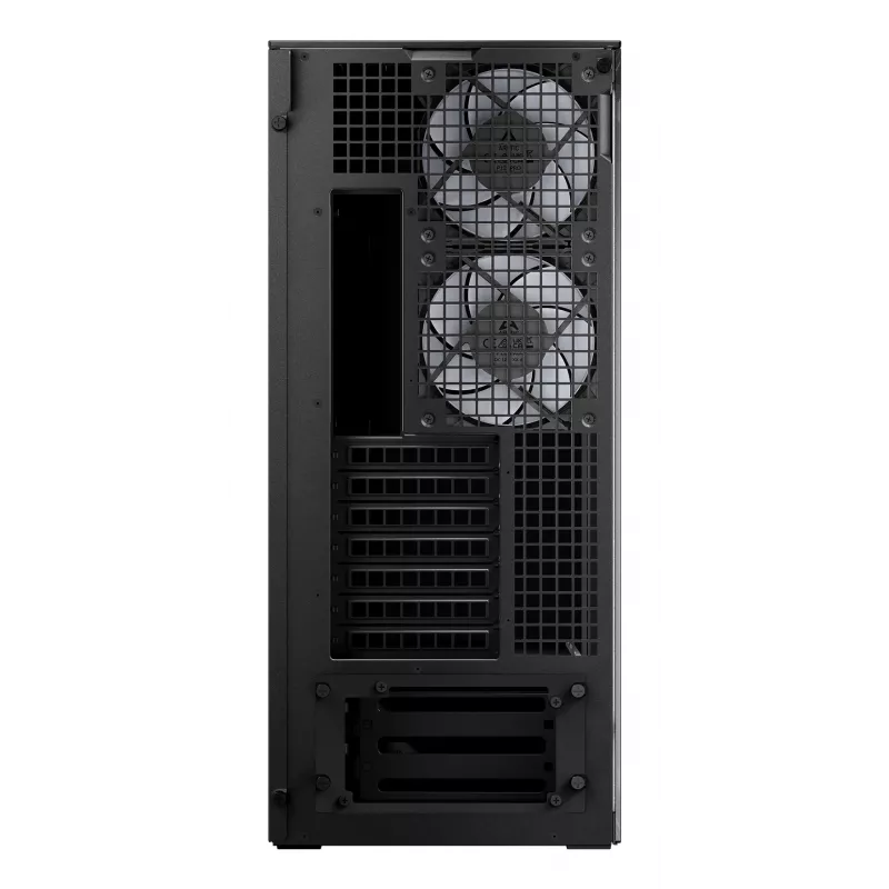 ARCTIC Xtender (Schwarz) Premium E-ATX PC-Gehäuse, Midi-Tower, PC, Schwarz, EATX, Metall, Tempered Glass, Gaming