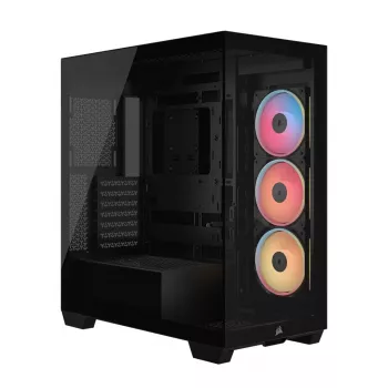CORSAIR Midi Tower 3500X LX-R RGB iCUE LINK Schwarz